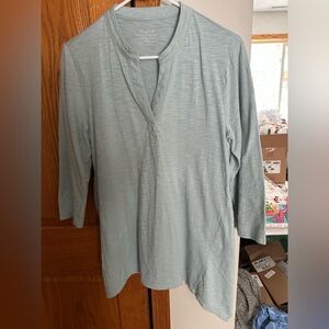 Chico's Soft Blue Tunic Top